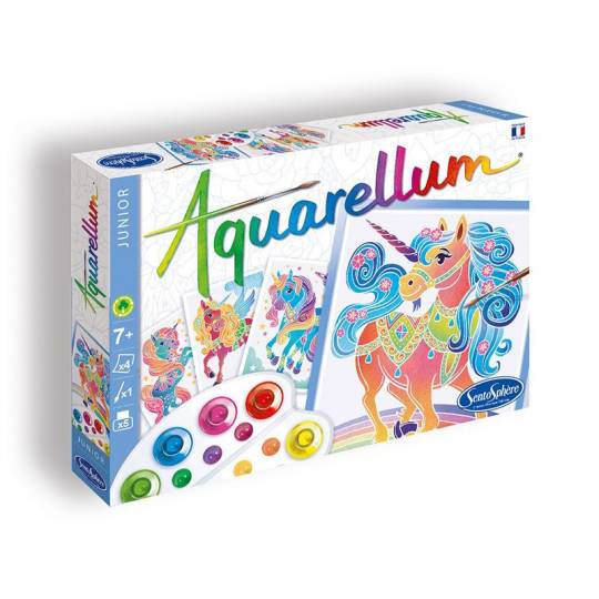 Aquarellum Junior - Licornes SentoSphère - 1