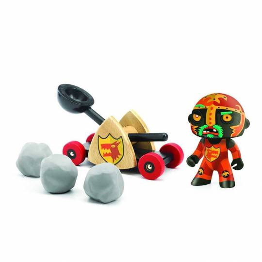 Baldy et catapulte big paf figurine Arty Toys - Djeco Djeco - 1