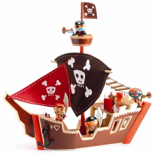 Ze Pirat Boat - bateau pirate Arty Toys Djeco - 1