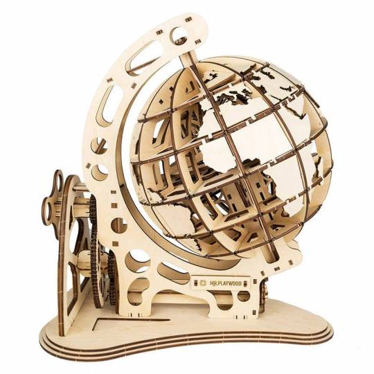 Globe - maquette 3D mobile en bois Mr Playwood - 1