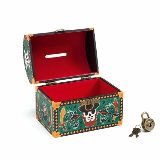 Tirelire Pirate - Djeco Little Big Room by Djeco - 1