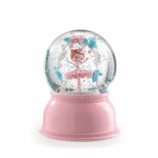 Veilleuse boule de neige Ballerine Little Big Room by Djeco - 1