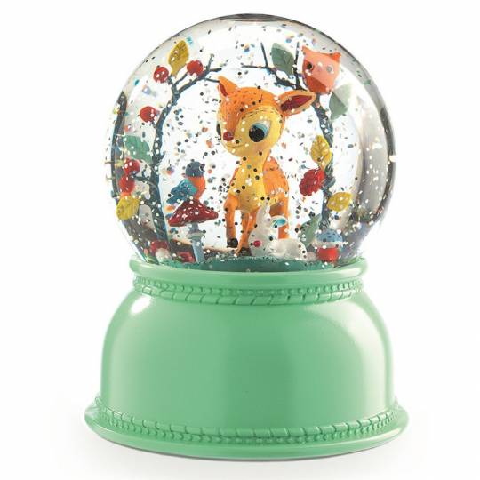 Veilleuse boule de neige Faon Little Big Room by Djeco - 1