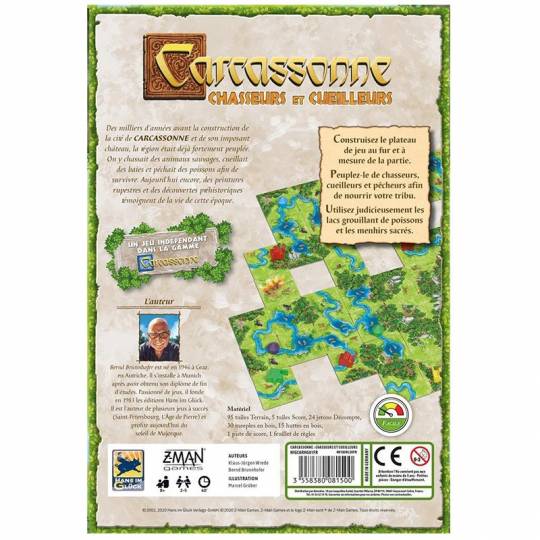 Carcassonne Chasseurs et Cueilleurs Z-Man Games - 4