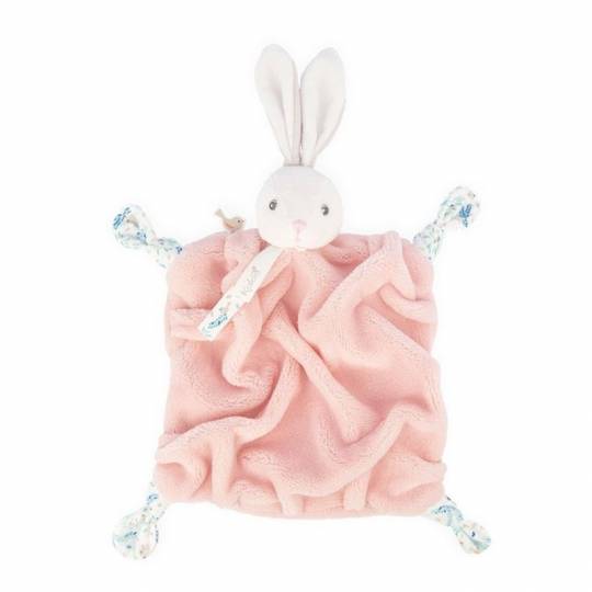 Doudou lapinou rose poudré 20cm kaloo - 1