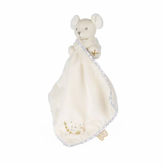 Doudou calin souris crème 20 cm - Kaloo kaloo - 1