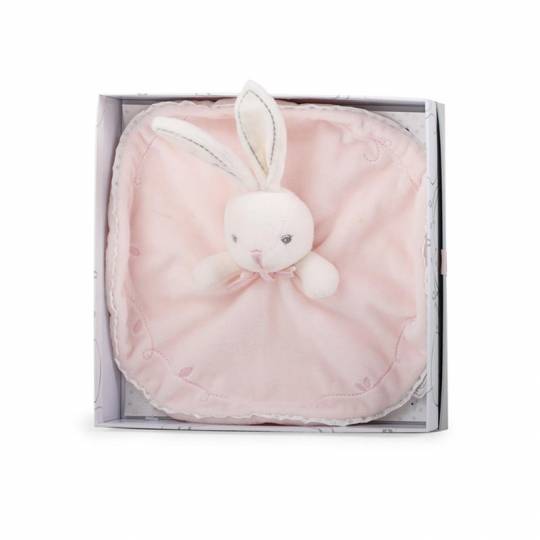 Doudou rond lapinou rose 20 cm - Kaloo kaloo - 3