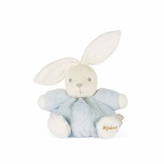 Patapouf lapinou bleu petit 15cm kaloo - 2