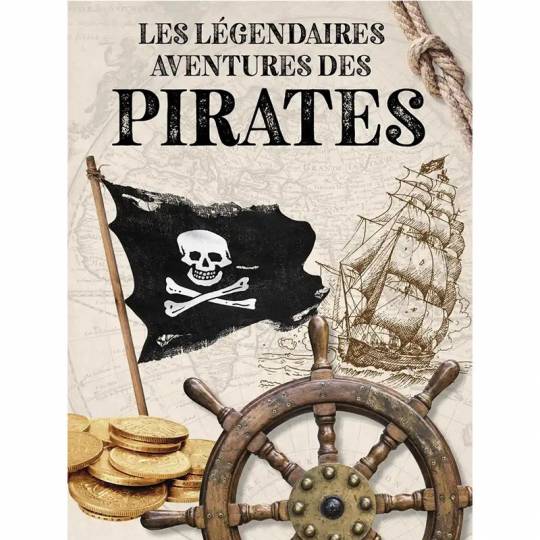 Les Aventures des Pirates 3D - Puzzle 3D et livre Sassi - 3