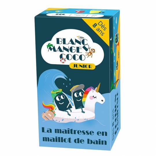 Blanc manger coco Junior : La maitresse en maillot de bain Hiboutatillus - 1