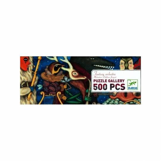Puzzle Gallery - Fantasy Orchestra 500 pièces Djeco - 4