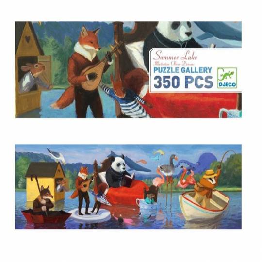 Puzzle gallery - Summer Lake - 350 pcs Djeco - 1