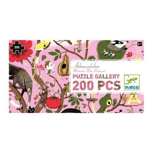 Puzzle gallery - Abracadabra - 200 pcs Djeco - 3