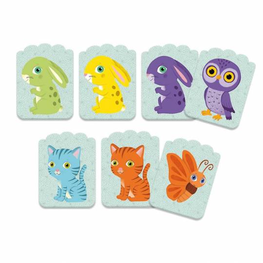 Jeu de cartes Little match - Djeco Djeco - 2