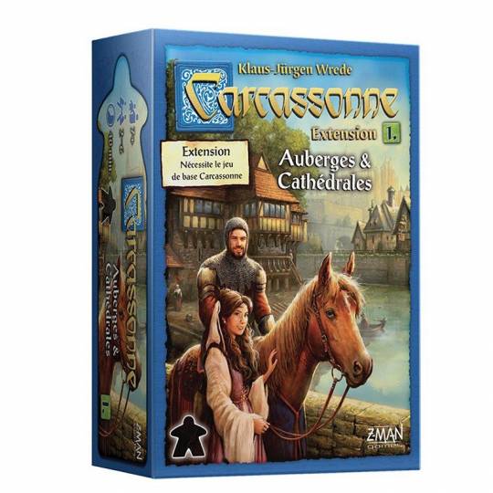 Ext.1 Carcassonne : Auberges et Cathédrales Z-Man Games - 1