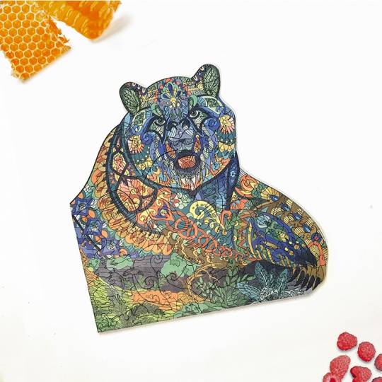 Puzzle L'Ours rêveur - boite en carton Creatif Puzzle - 2