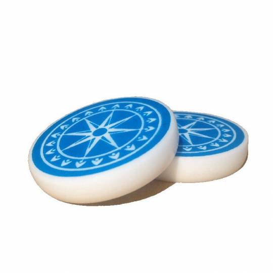 Lot de 2 strikers  10gr pour Shuffle Puck et Carrom Uber Games - 1