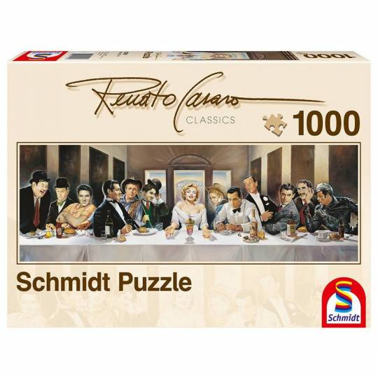 Schmidt Puzzles - Dîner des célébrités - 1000 pcs Schmidt - 1