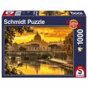 Schmidt Puzzles - Lumière dorée sur Rome - 1000 pcs Schmidt - 1 Schmidt Puzzles - Lumière dorée sur Rome - 1000 pcs Schmidt - 1