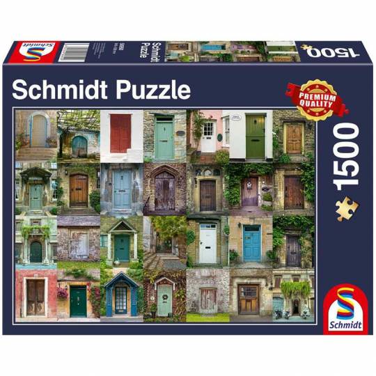 Schmidt Puzzles - Portes - 1500 pcs Schmidt - 1