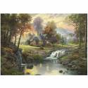 Schmidt Puzzles - Chalet au crépuscule - 1000 pcs Schmidt - 2 Schmidt Puzzles - Chalet au crépuscule - 1000 pcs Schmidt - 2