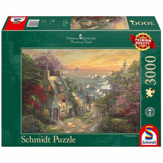 Schmidt Puzzles - Hameau du phare - 3000 pcs Schmidt - 1