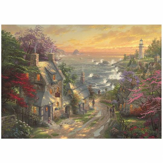 Schmidt Puzzles - Hameau du phare - 3000 pcs Schmidt - 2