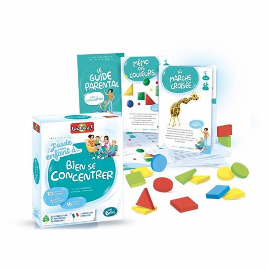 J'aide mon enfant à ... Bien se concentrer Bioviva Editions - 2