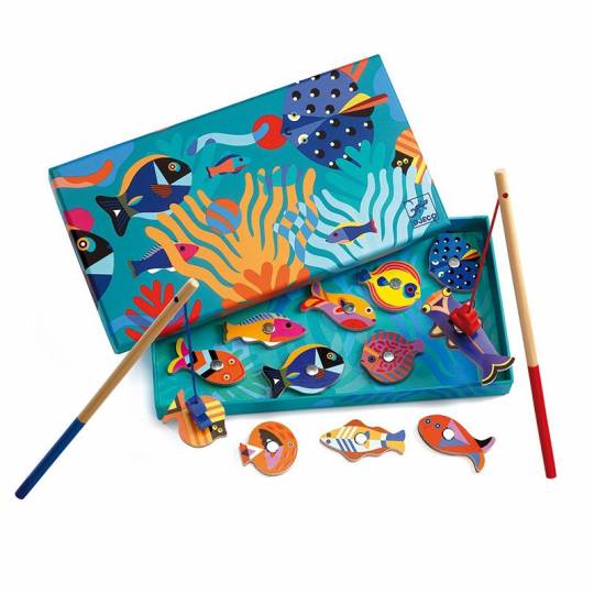 Magnetic's Fishing Graphic - Jeu de Pêche aimanté Djeco Djeco - 1