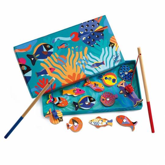 Magnetic's Fishing Graphic - Jeu de Pêche aimanté Djeco - 1