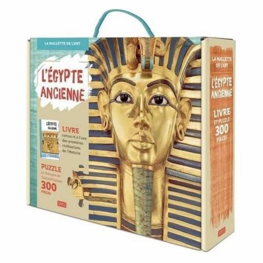 La mallette de l'art : L'Égypte ancienne - Le masque de Toutankhamon 300 pcs Sassi - 1