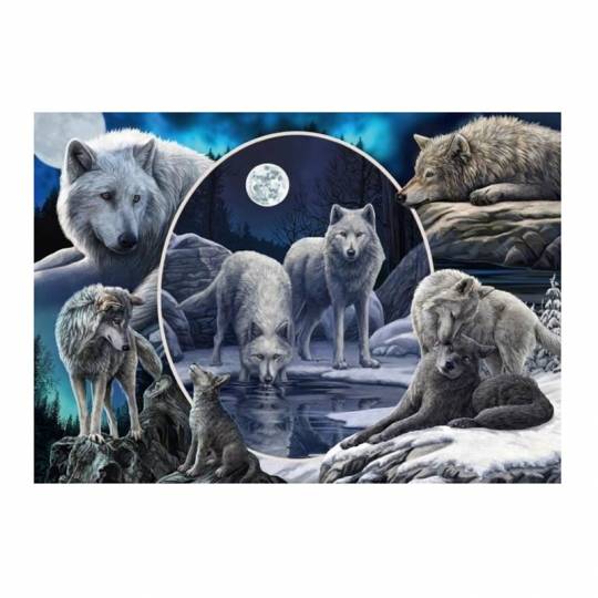 Schmidt Puzzles - Splendides loups - 1000 pcs Schmidt - 2