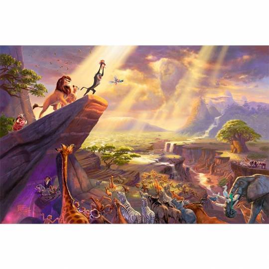 Schmidt Puzzles Disney - Le roi lion - 1000 pcs Schmidt - 2