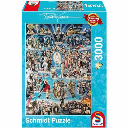 Schmidt Puzzles - Hollywood XXL - 3000 pcs Schmidt - 1