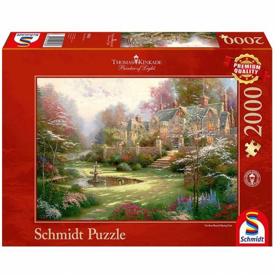 Schmidt Puzzles - La maison de campagne - 2000 pcs Schmidt - 1
