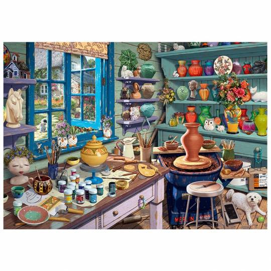 Schmidt Puzzles - Atelier d'artiste - 1000 pcs Schmidt - 2