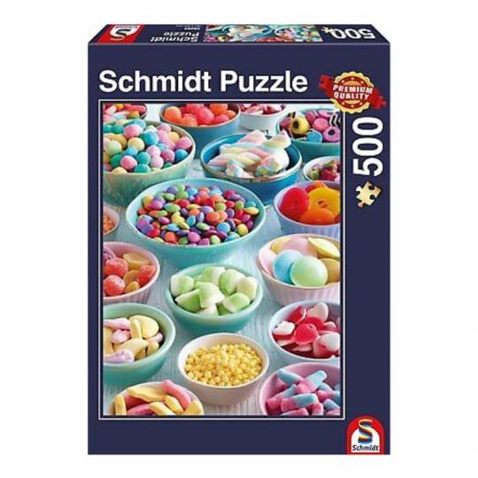 Schmidt Puzzles - Sucreries - 500 pcs Schmidt - 1
