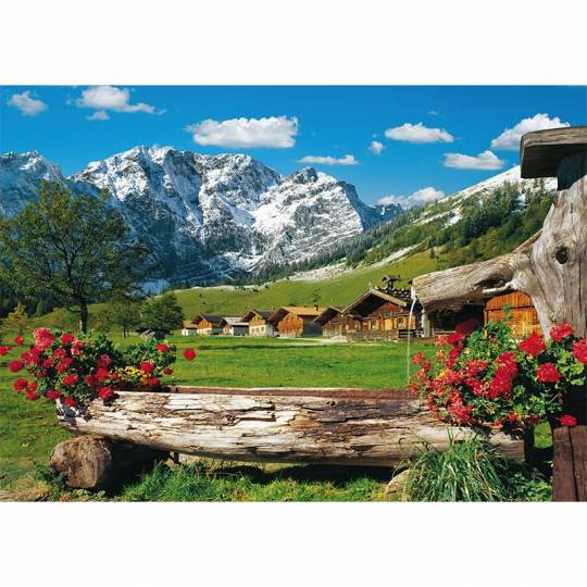 Schmidt Puzzles - Paysage de montagne idyllique - 1000 pcs Schmidt - 2