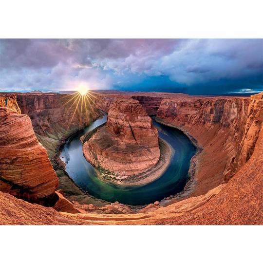 Schmidt Puzzles - Glen Canyon, Horseshoe Bend sur la Colorado River - 1000 pcs Schmidt - 2