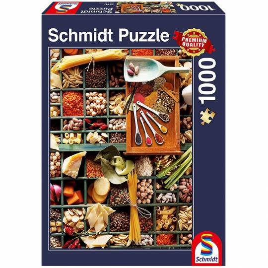 Schmidt Puzzles - Pot-pourri de cuisine - 1000 pcs Schmidt - 1