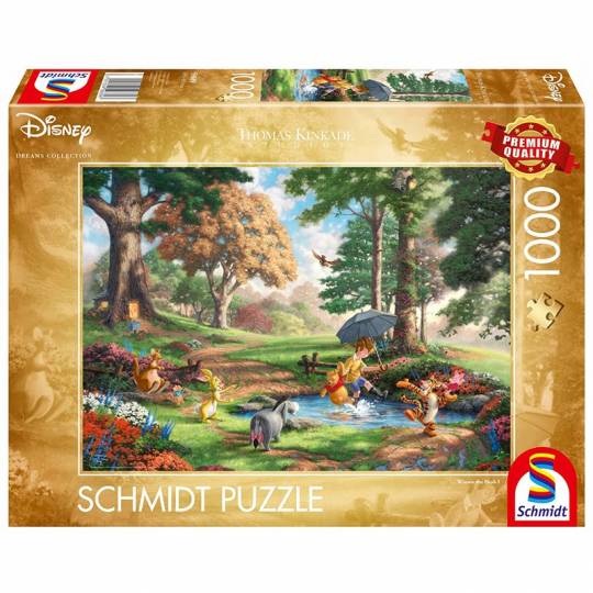 Schmidt Puzzles Disney - Winnie l'ourson - 1000 pcs Schmidt - 1