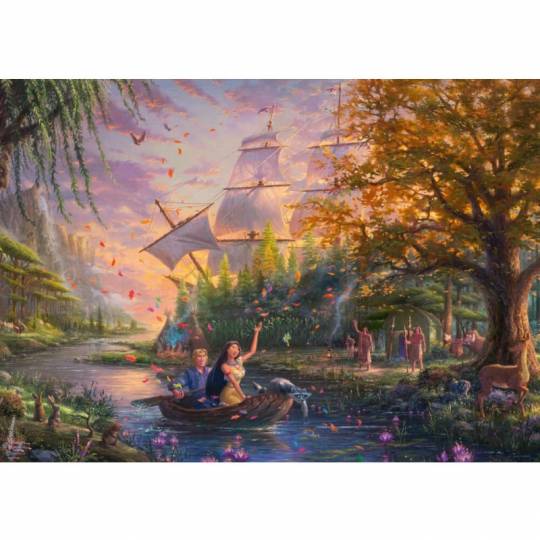 Schmidt Puzzles Disney - Pocahontas - 1000 pcs Schmidt - 2
