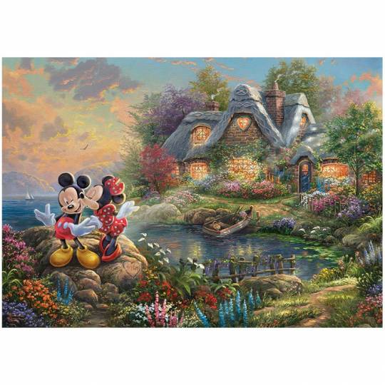 Schmidt Puzzles Disney - Sweethearts Mickey et Minnie - 1000 pcs Schmidt - 2