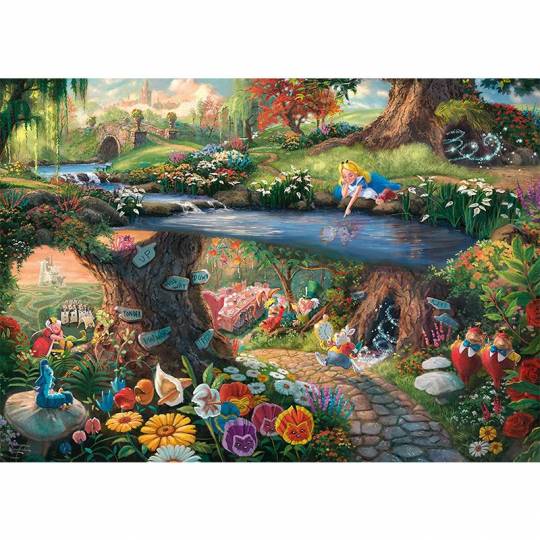 Schmidt Puzzles Disney - Alice au pays des merveilles - 1000 pcs Schmidt - 2