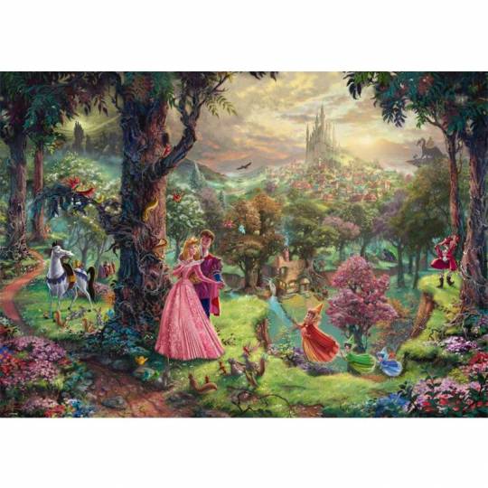 Schmidt Puzzles - Disney La belle au bois dormant - 1000 pcs Schmidt - 2