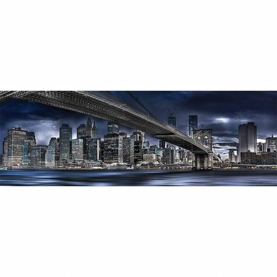 Schmidt Puzzles Panorama - New York, Dark Night - 1000 pcs Schmidt - 2