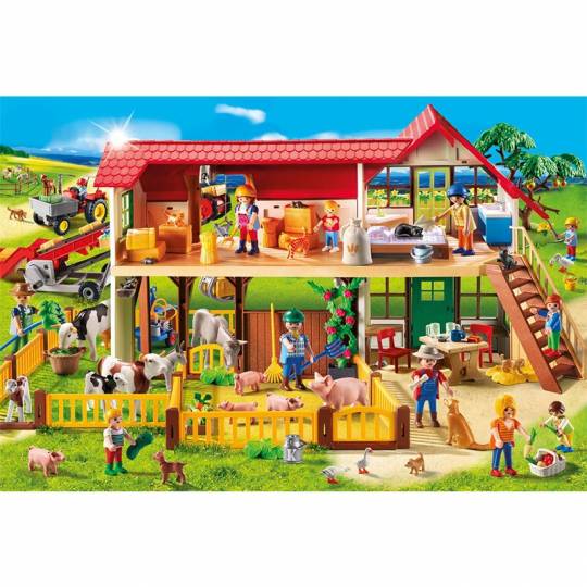 Schmidt Puzzles - Playmobil, Ferme, 100 pcs Schmidt - 2