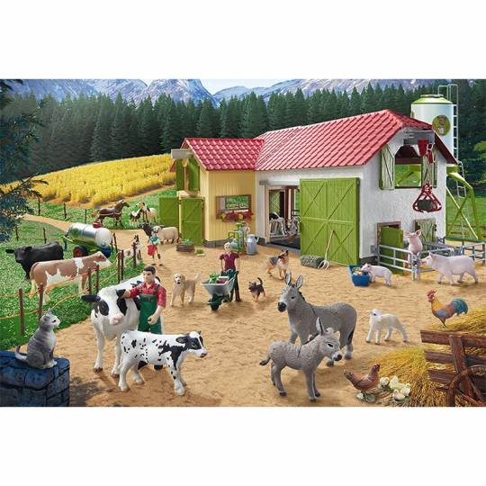 Schmidt Puzzles - Journée à la ferme, 40 pcs Schmidt - 2