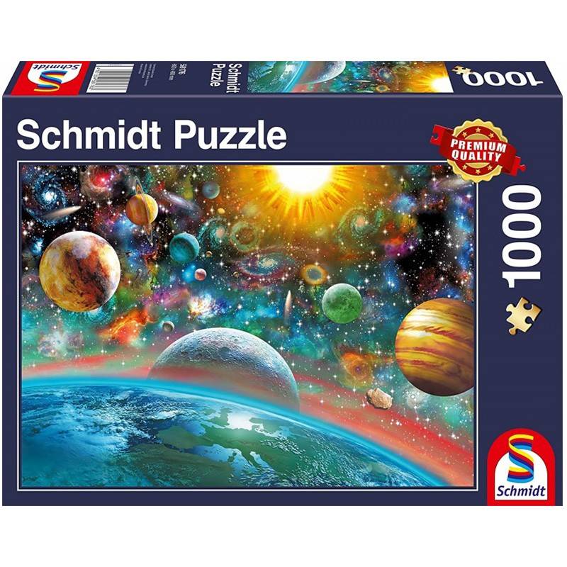 Schmidt Puzzles - Espace, 1000 pcs - Un jeu Schmidt - BCD JEUX