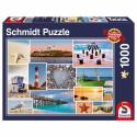 Schmidt Puzzles - A la mer, 1000 pcs Schmidt - 1 Schmidt Puzzles - A la mer, 1000 pcs Schmidt - 1